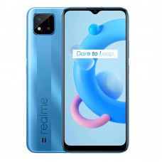 Celular Realme C11(2021) Azul 32GB,2GB de RAM Tela de 6.5", Câmera Traseira 8MP, Android 11 e Bateria de 5000 mAh